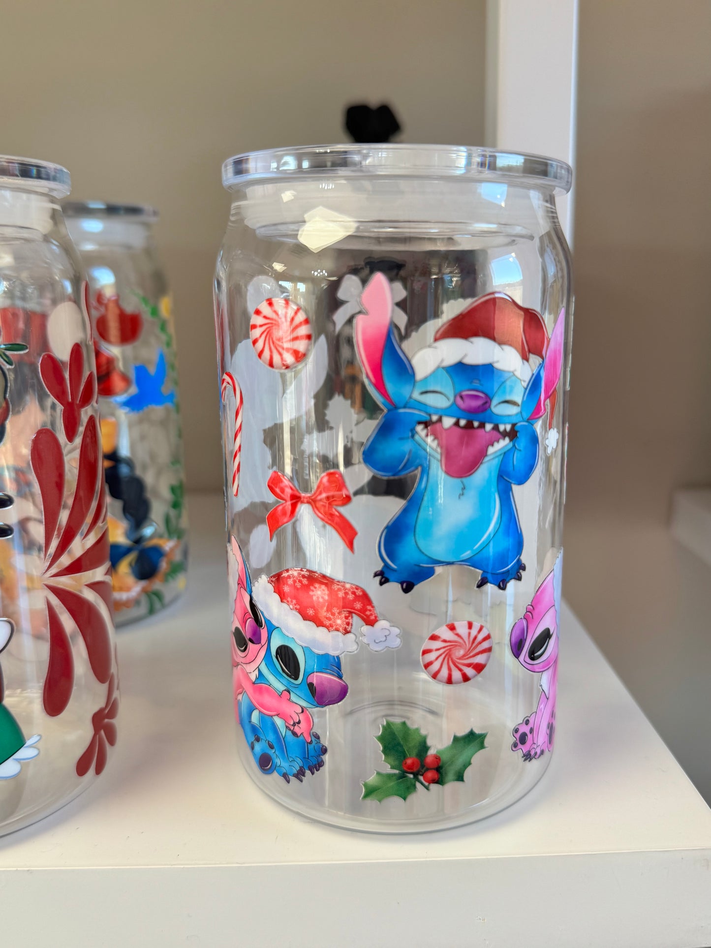 Christmas Alien Plastic/Acrylic Kids Cup