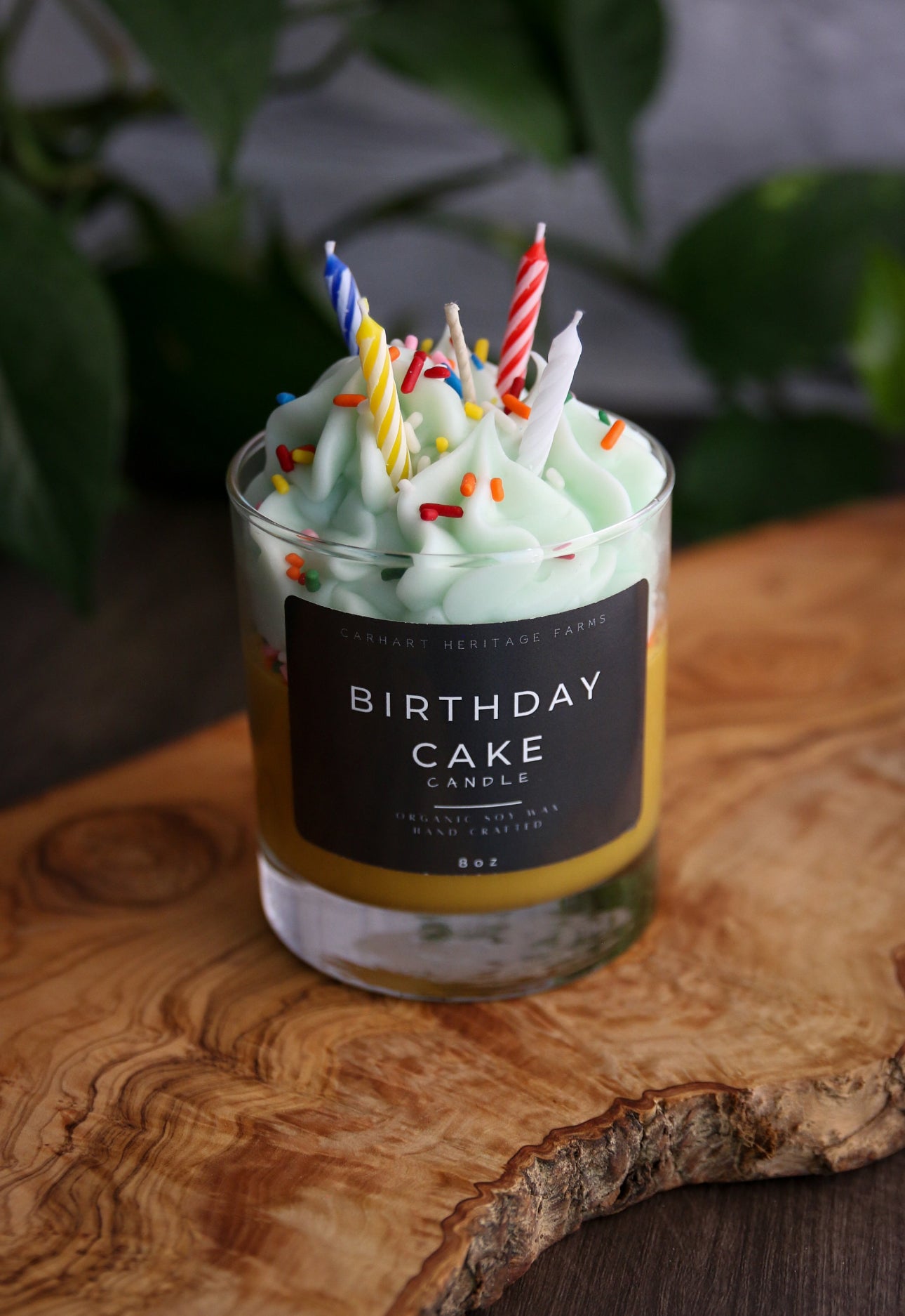 Birthday Cake Dessert Candle