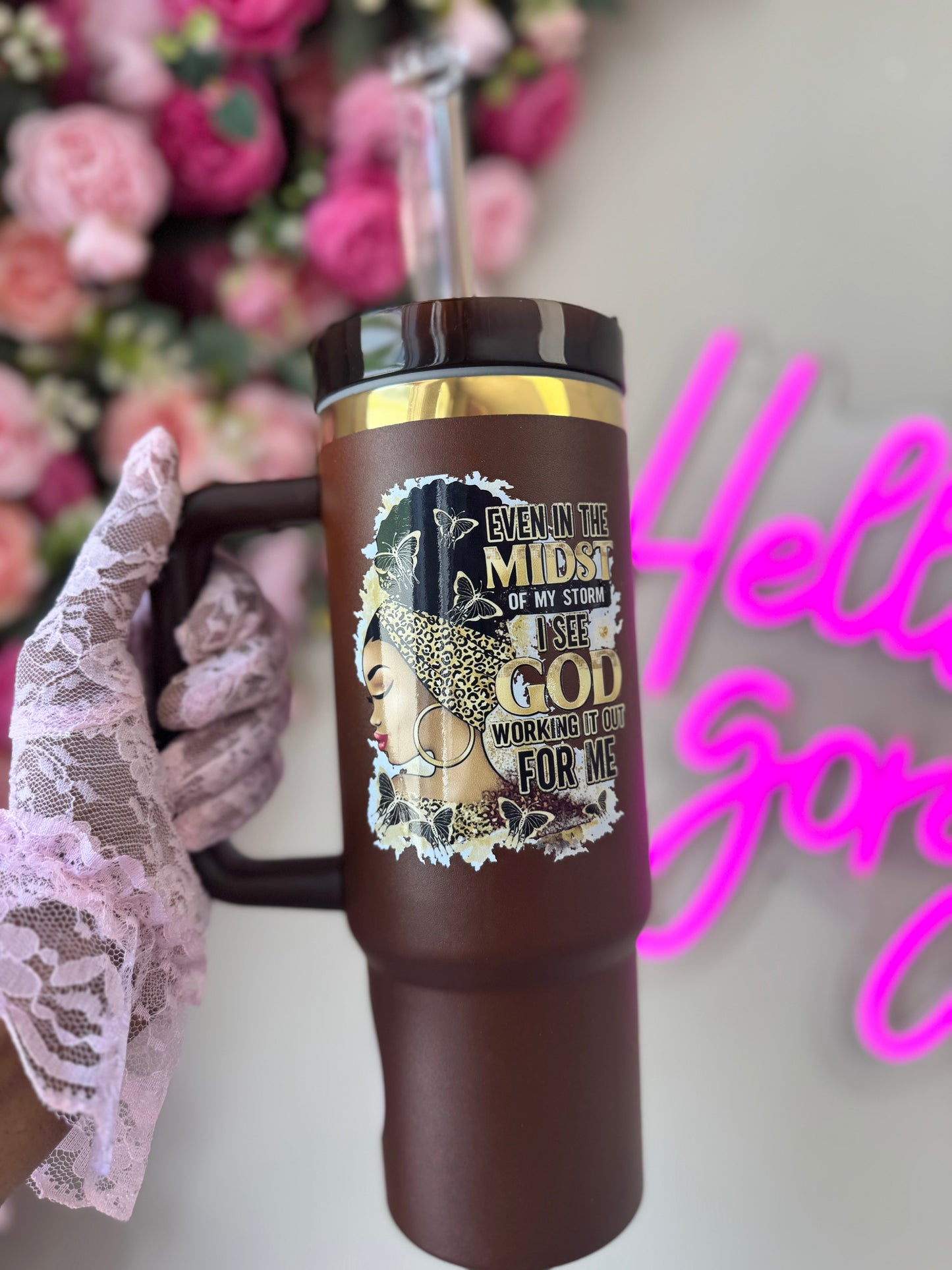 I see God working it out for me