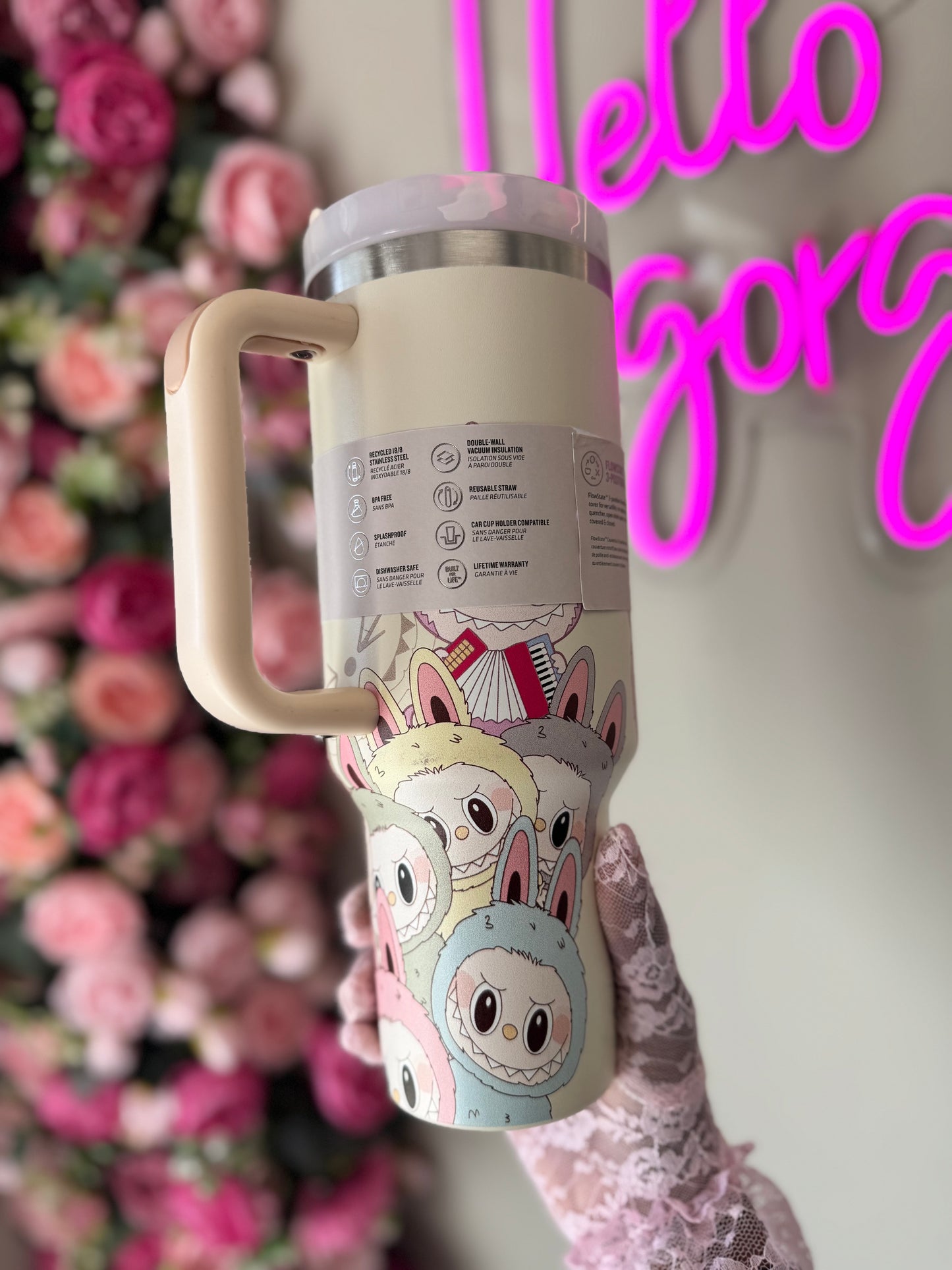 Cute Monster Tumbler