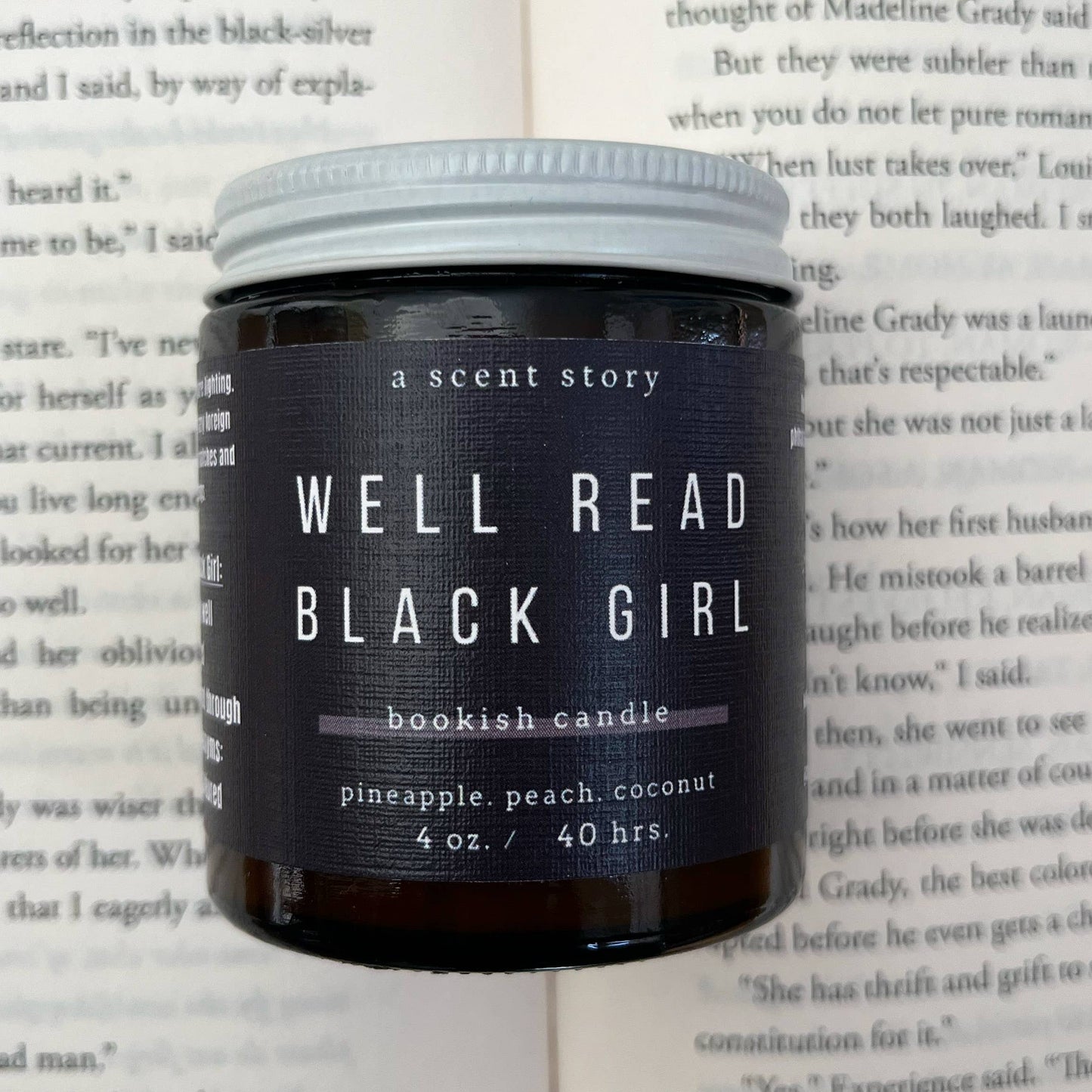 Well Read Black Girl -  Bookish Candle | Book Themed