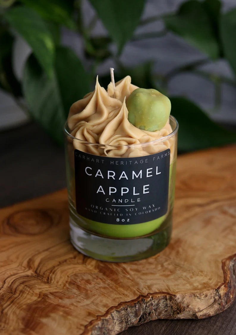 Caramel Apple Dessert Candle